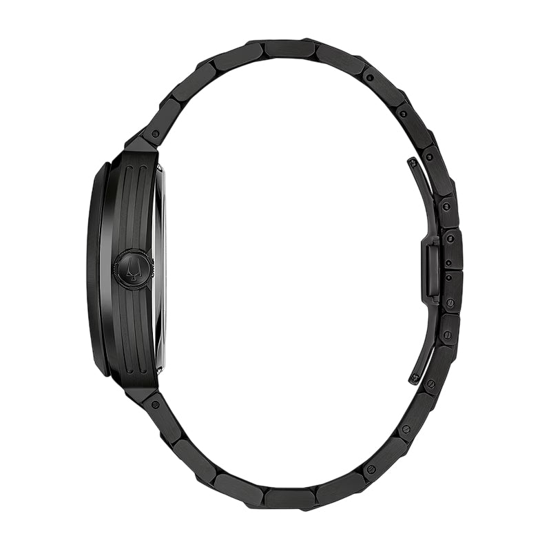 Bulova Maquina Automatic Men's 40 mm Bracelet Watch - Black