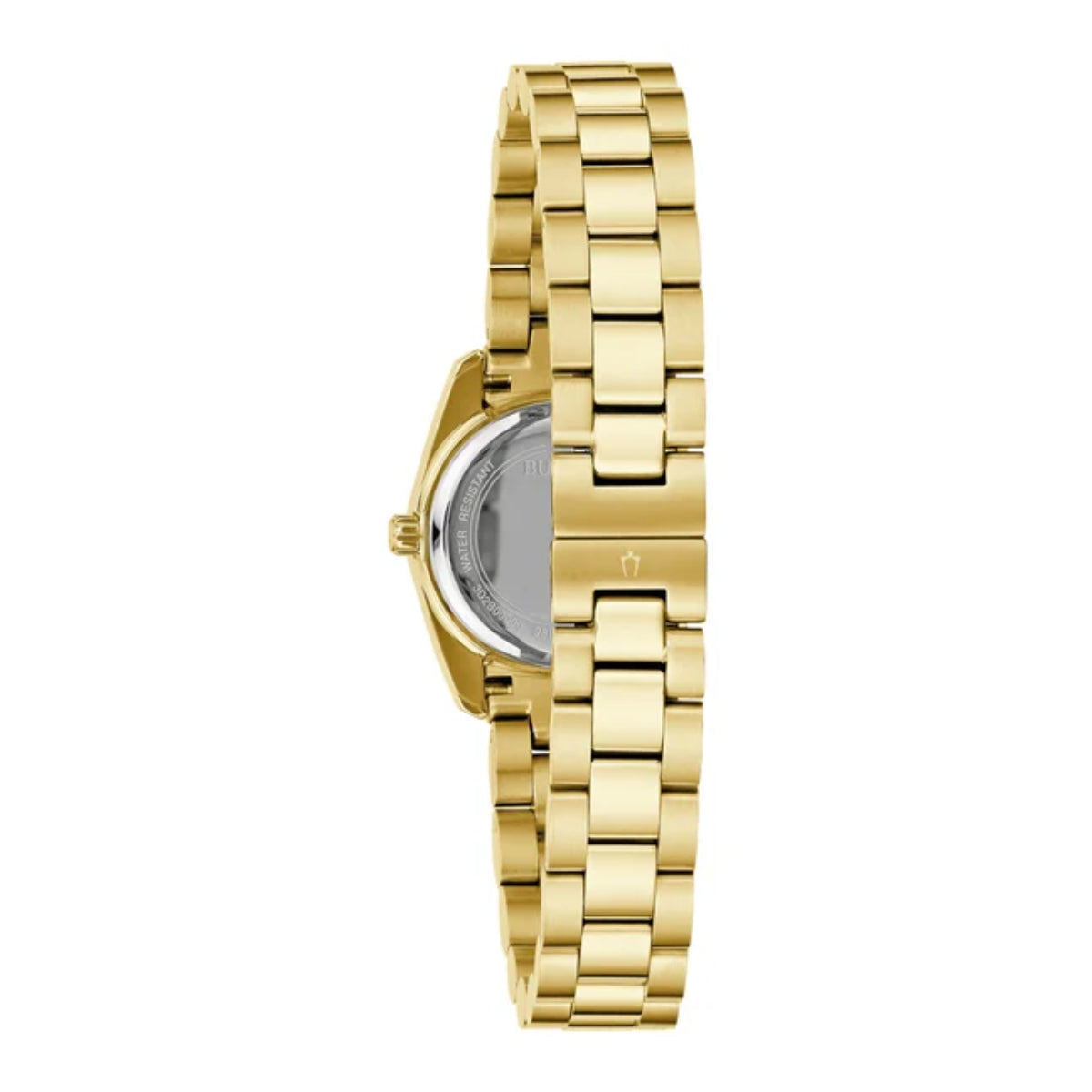 Bulova Classic Crystal Women's 23mm Analog Bracelet Watch - Gold