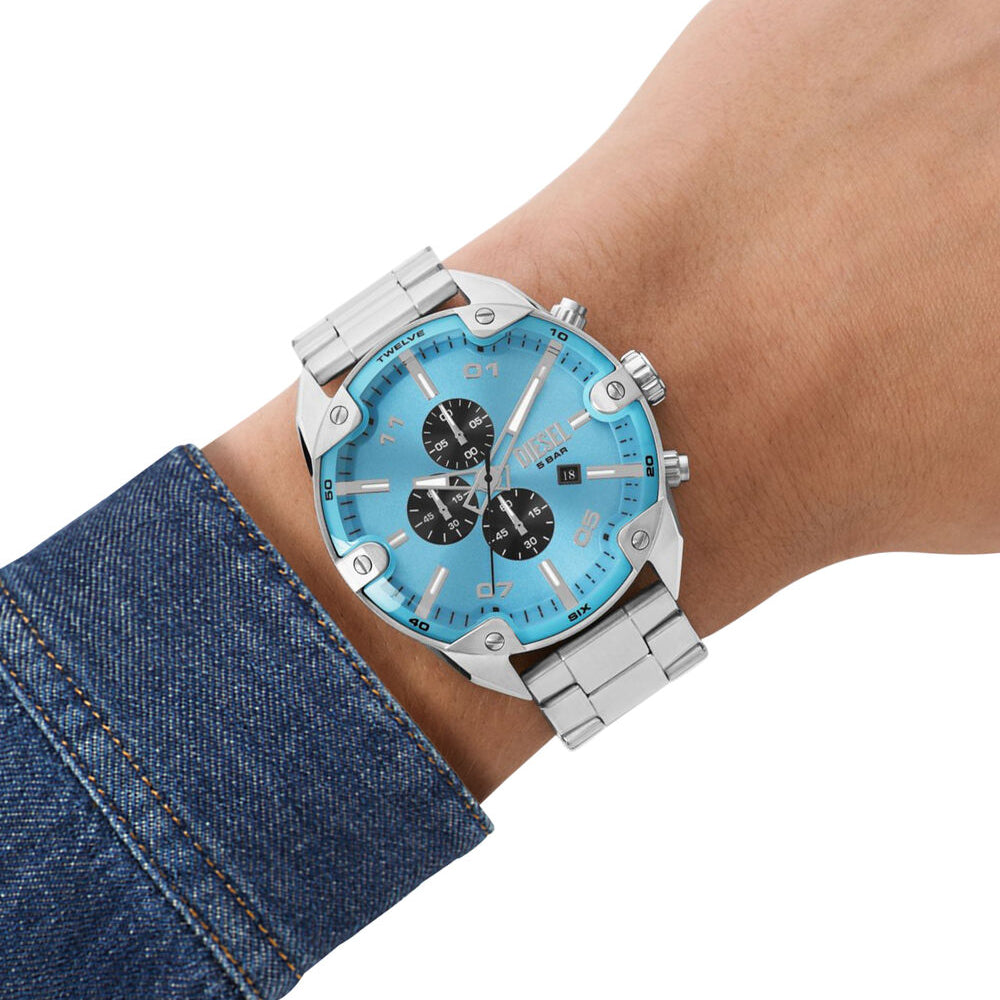 Diesel Spiked Men's 49mm Bracelet Watch