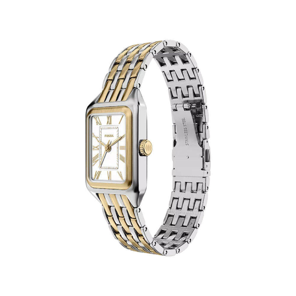 Fossil Raquel Mini Women's 18mm Three-Hand Bracelet Watch