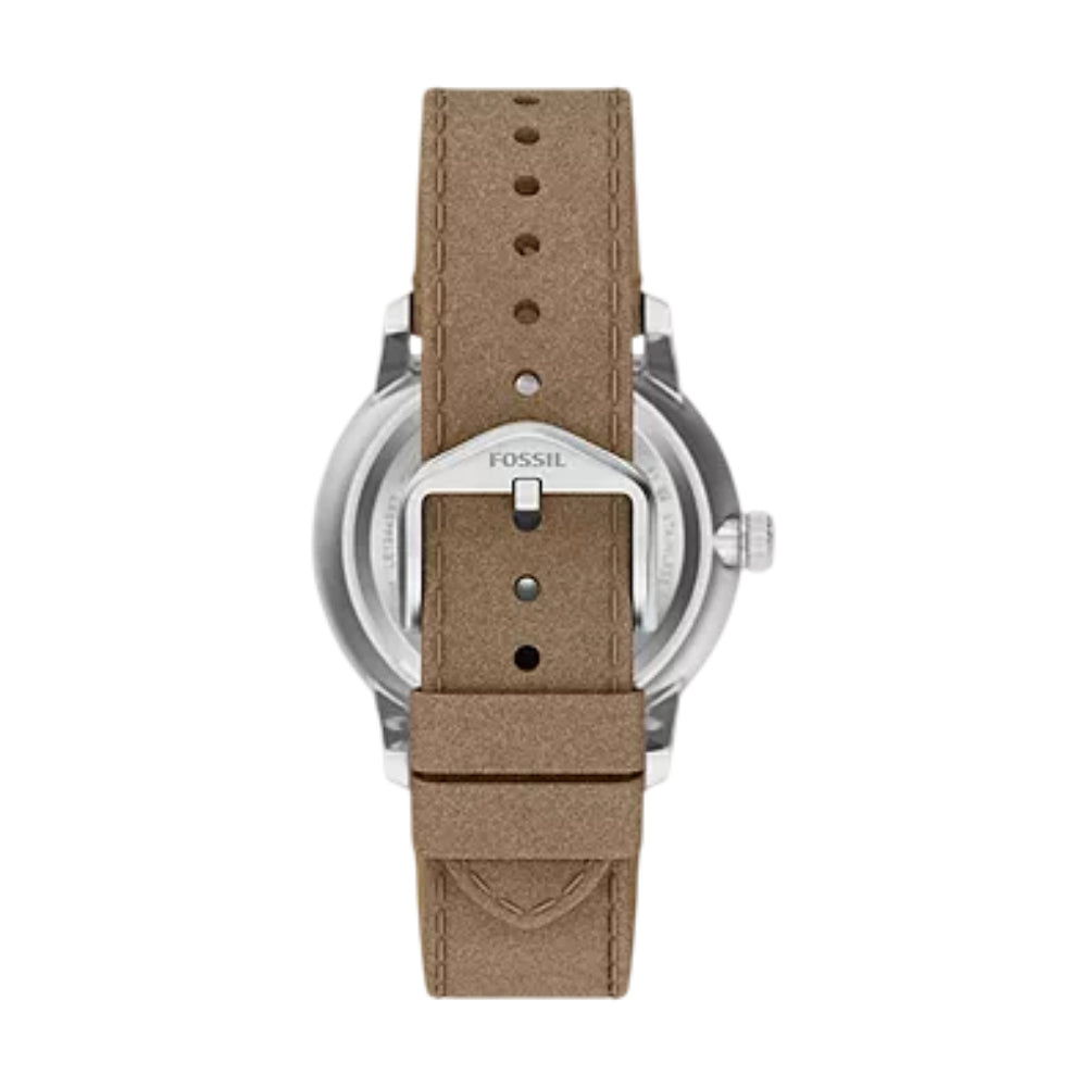 Fossil Men's Limited Edition Star Wars Grogu Neutra 38mm Brown Strap Watch Set - Green Dial