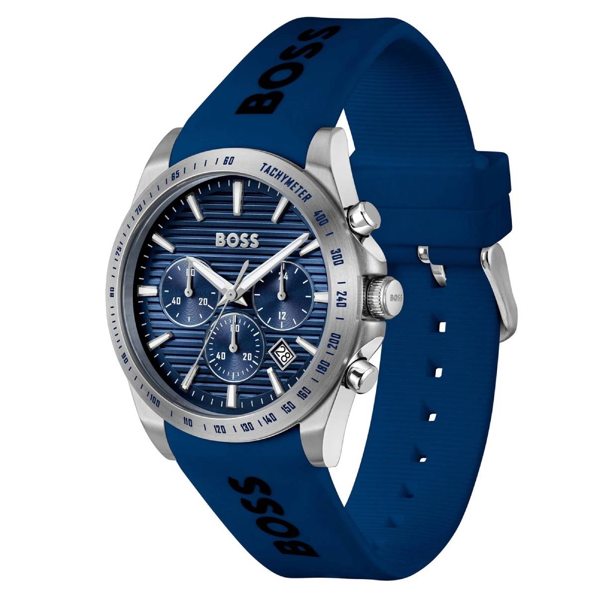 Hugo Boss Men's 41mm Chronograph Analog Strap Watch - Blue