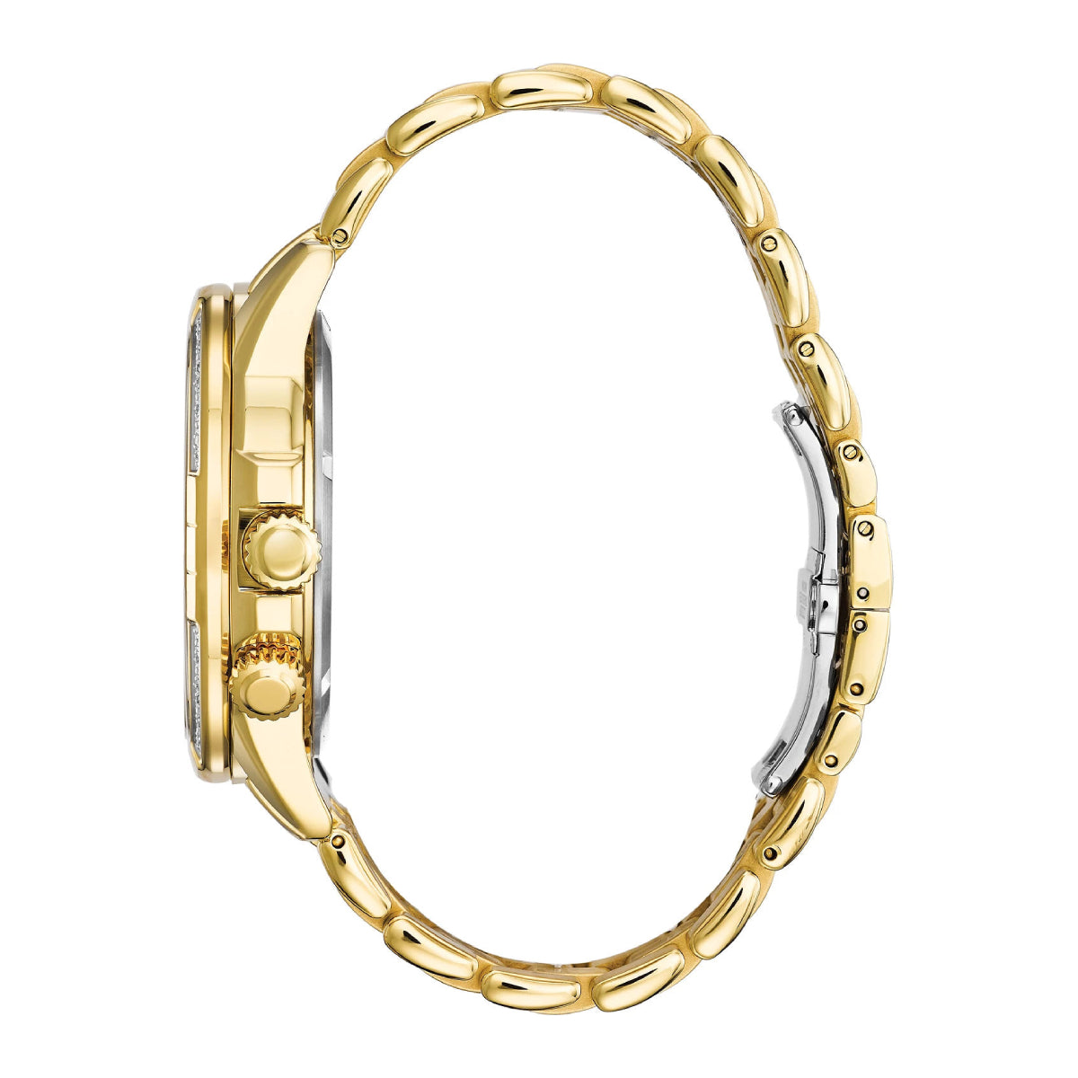 Citizen Calendrier Men's 44mm Eco-Drive Ring Stainless Steel Bracelet Watch - Black