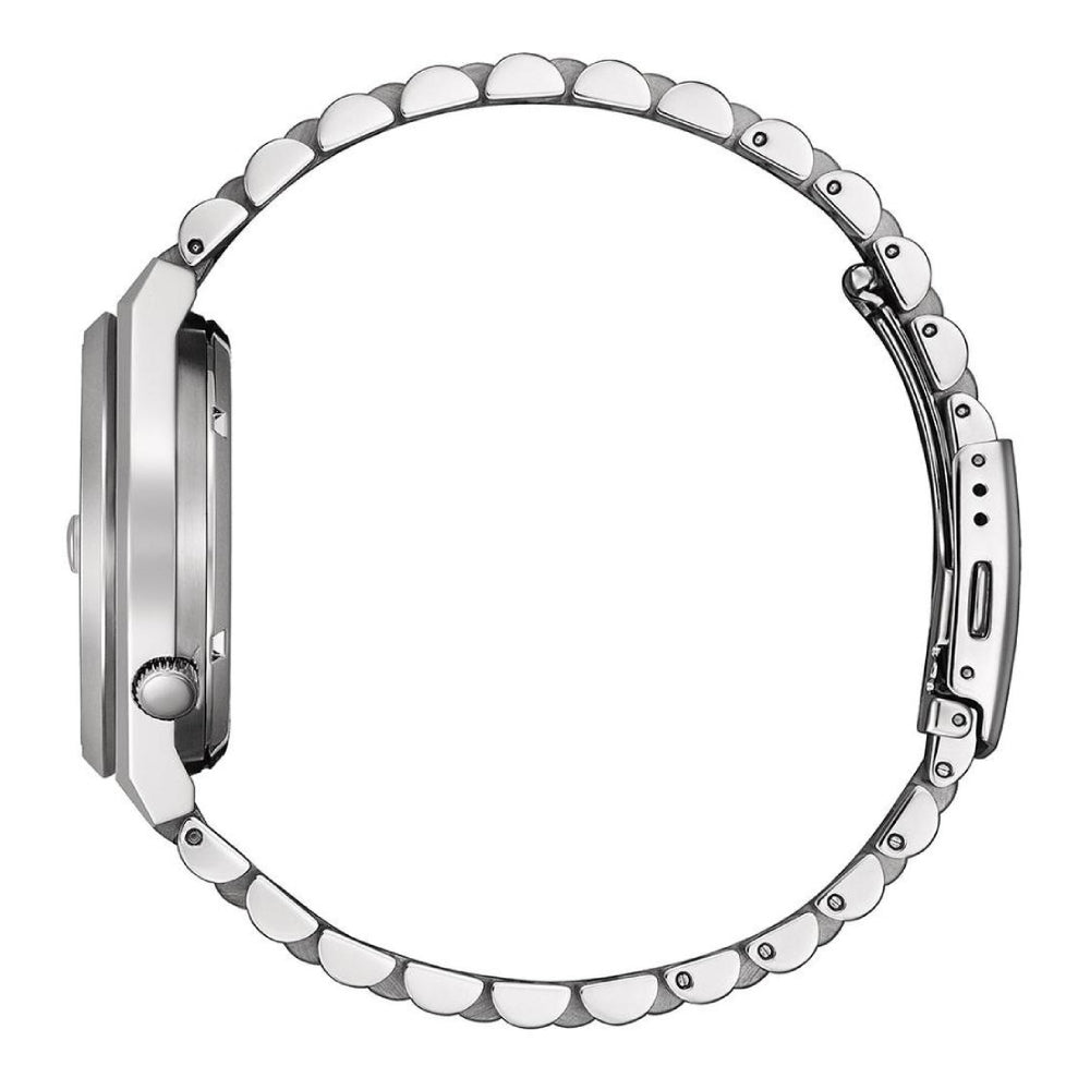 Citizen Tsuyosa Men's 40mm Silver Bracelet Watch - Red Dial