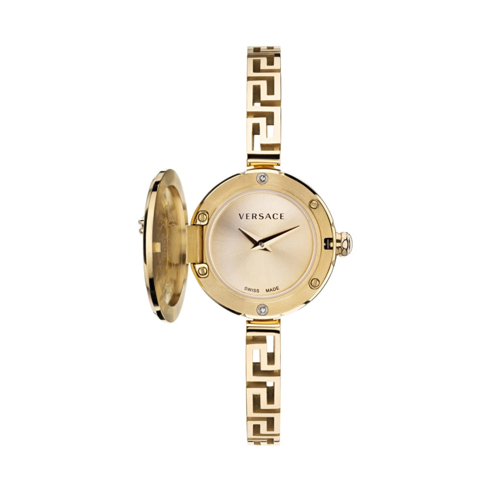 Versace Medusa Secret Women's 25mm Bracelet Watch - Gold