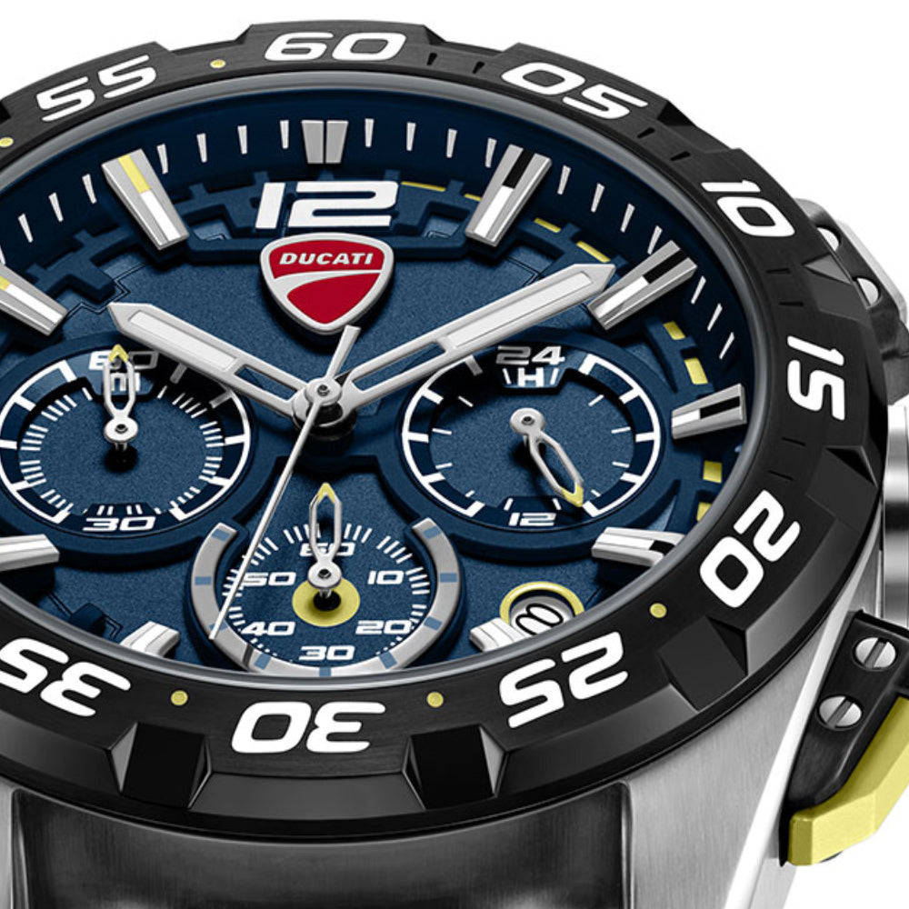 Ducati Corse DT012 Men's 42mm Strap Watch - Blue