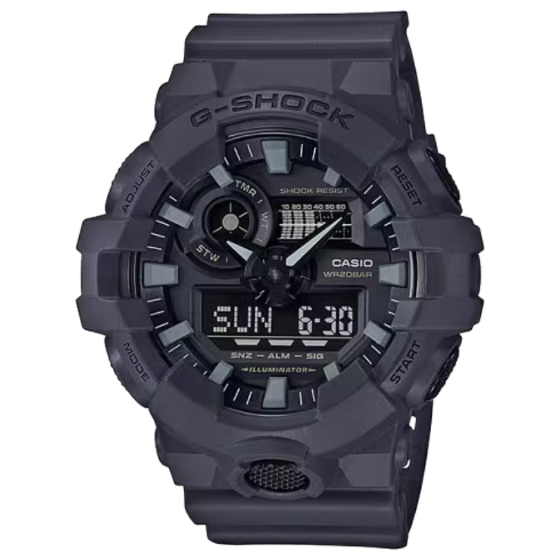 Casio G-Shock Men's 53.4mm Ana-Digi Strap Watch - Gray