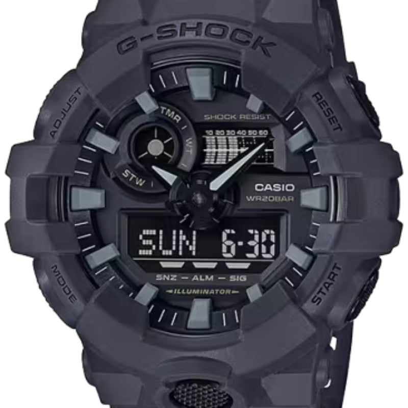 Casio G-Shock Men's 53.4mm Ana-Digi Strap Watch - Gray