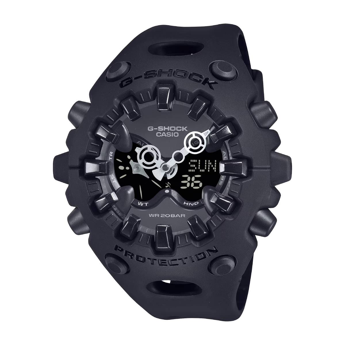 Casio G-Shock GVA01 Series Unisex 58.2mm Ana Digi Strap Watch