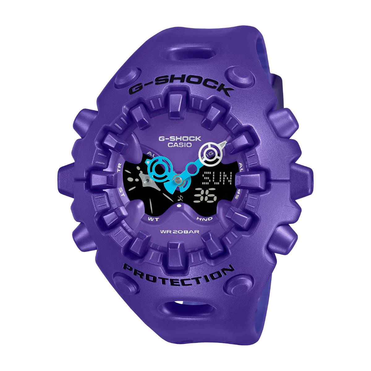 Casio G-Shock GVA01 Series Unisex 58.2mm Ana Digi Strap Watch