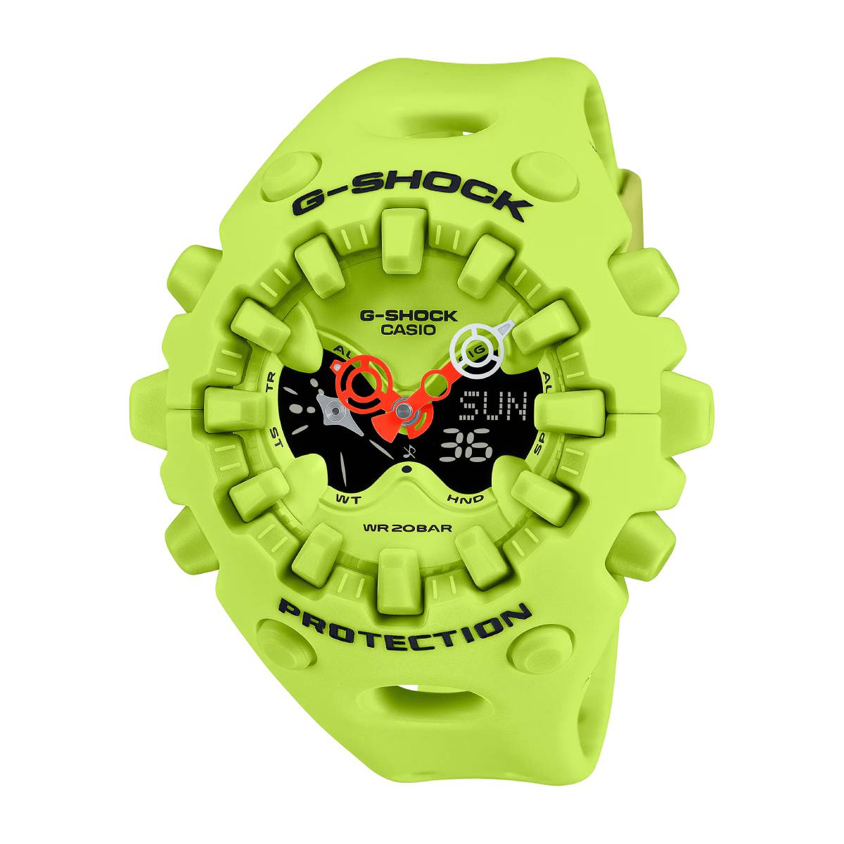 Casio G-Shock GVA01 Series Unisex 58.2mm Ana Digi Strap Watch