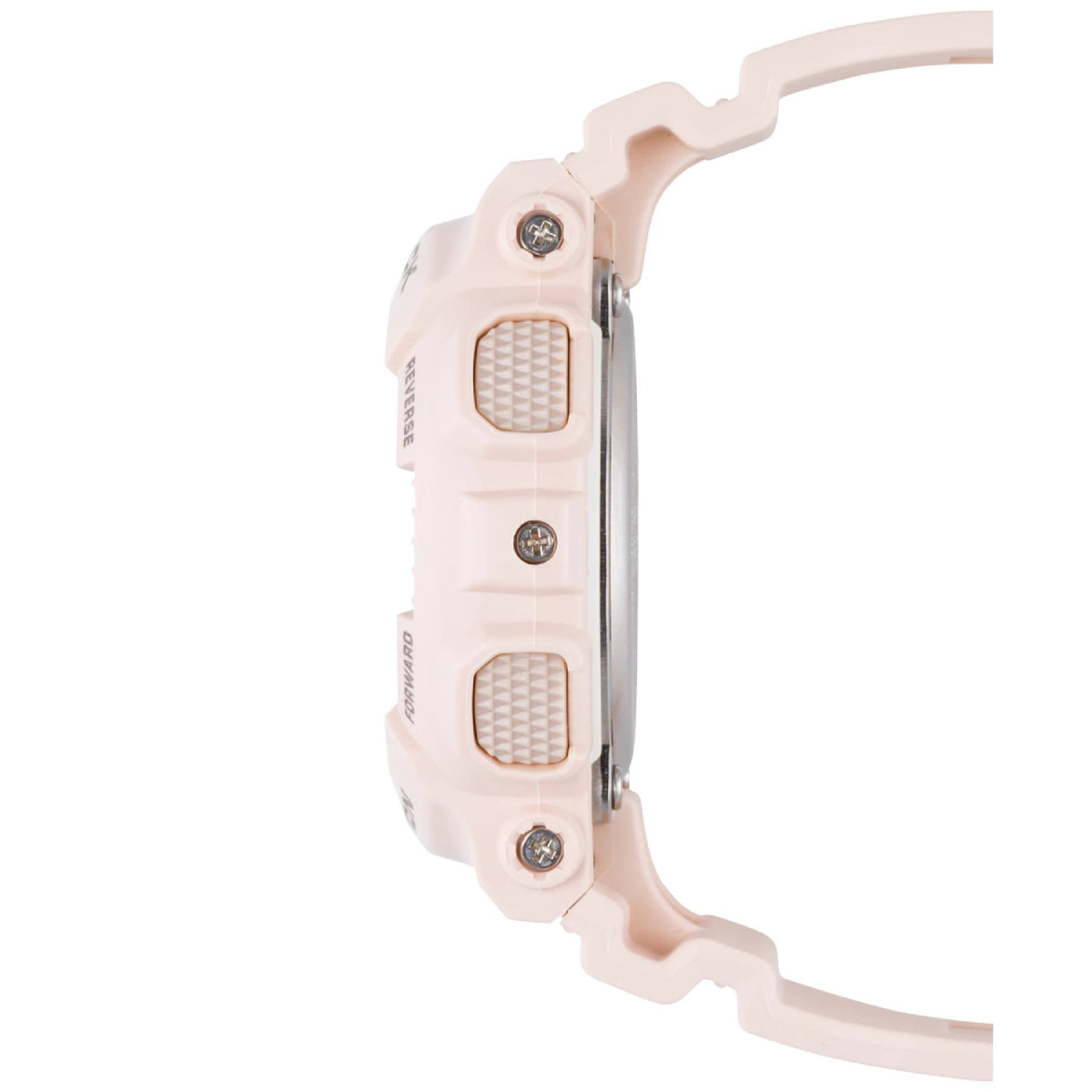 Casio G-Shock Women's 49mm Quartz Digital Analog Pink Resin Strap Watch -