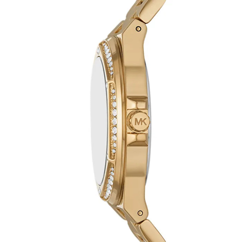 Michael Kors Lennox Women's 37mm Analog Watch with Bracelet - Gold