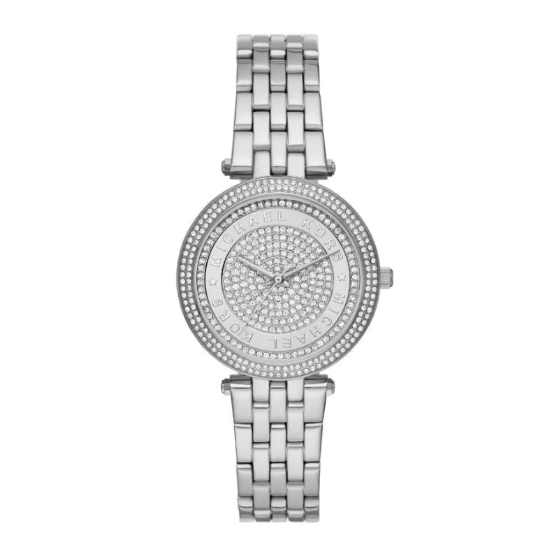 Reloj de cuarzo Michael Kors Darci para mujer, de acero inoxidable y 33 mm, en oro rosa