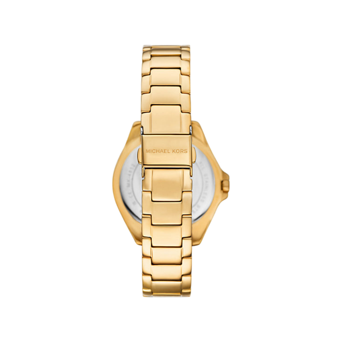 Michael Kors Women's 39mm Analog Gold Bracelet Watch - Black Dial