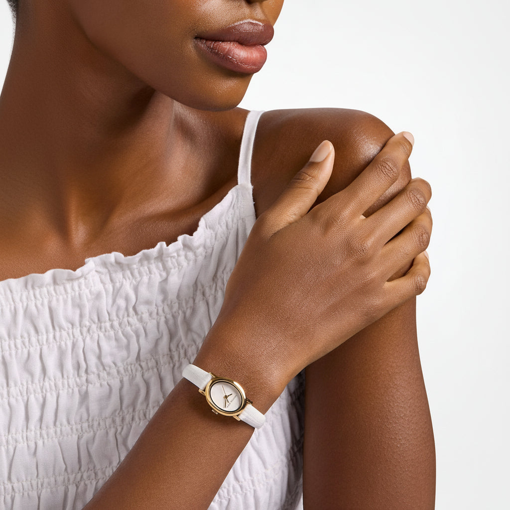 Michael Kors Petite Maude Women's 24mm Strap Watch