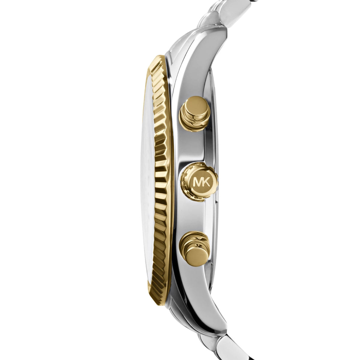 Michael Kors Lexington Men's Silver and Gold-Tone Watch