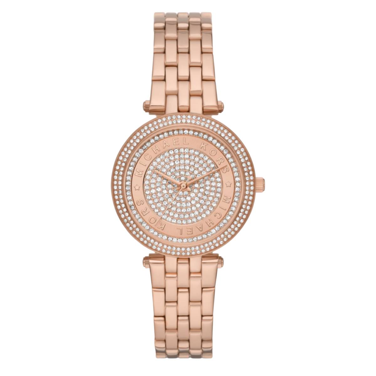 Reloj de cuarzo Michael Kors Darci para mujer, de acero inoxidable y 39 mm, en oro rosa