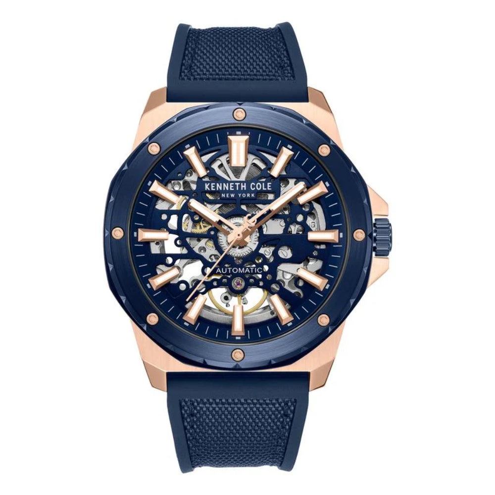 Kenneth Cole New York Men's 44mm Strap Watch - Blue