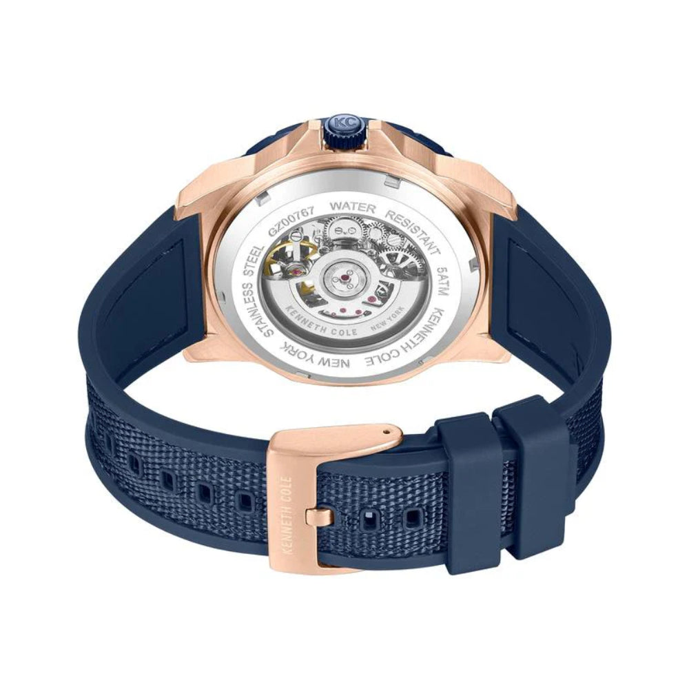 Kenneth Cole New York Men's 44mm Strap Watch - Blue