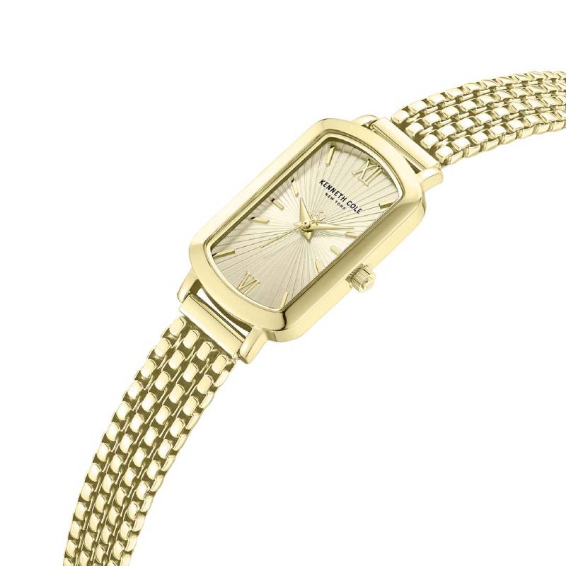 Kenneth Cole New York Women's 22mm Analog Gold Bracelet Watch
