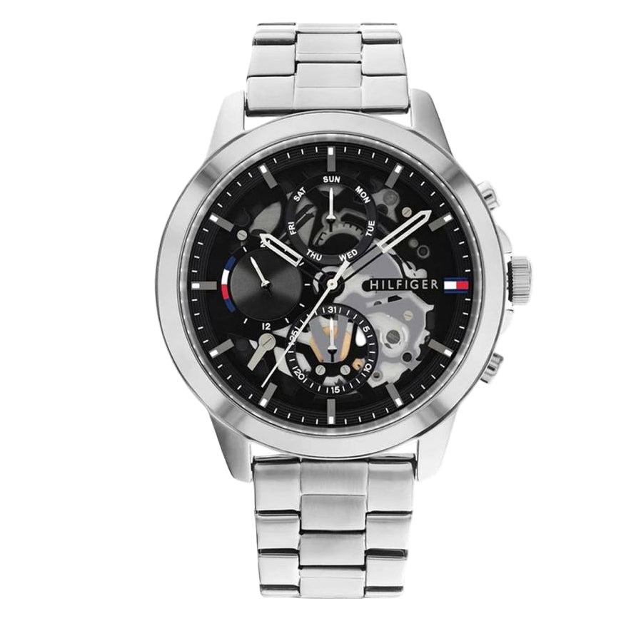 Tommy Hilfiger Henry Men's 44mm Bracelet Watch - Black