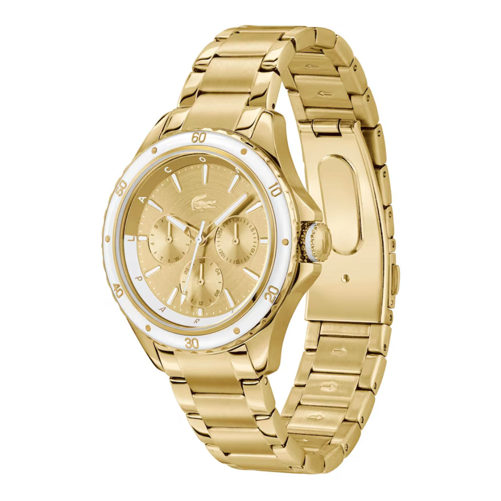 Lacoste Women's 38mm Santorini Bracelet Watch - Gold