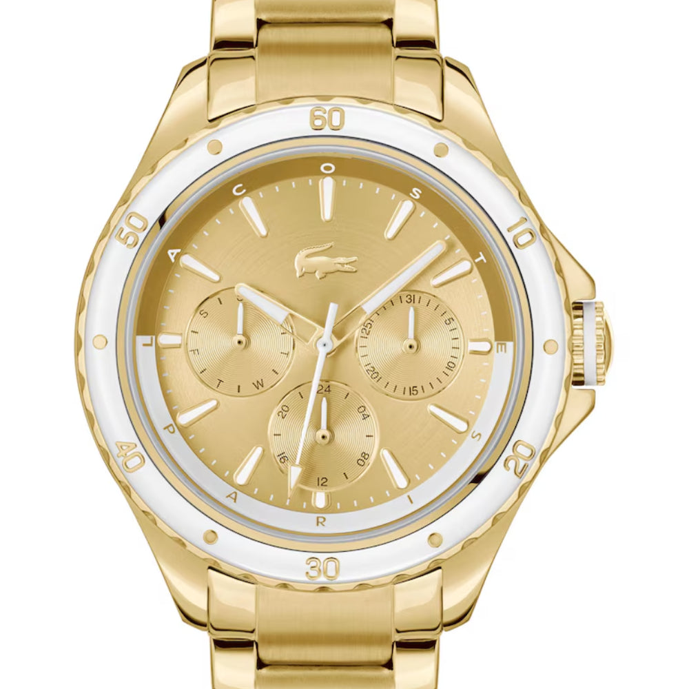 Lacoste Women's 38mm Santorini Bracelet Watch - Gold