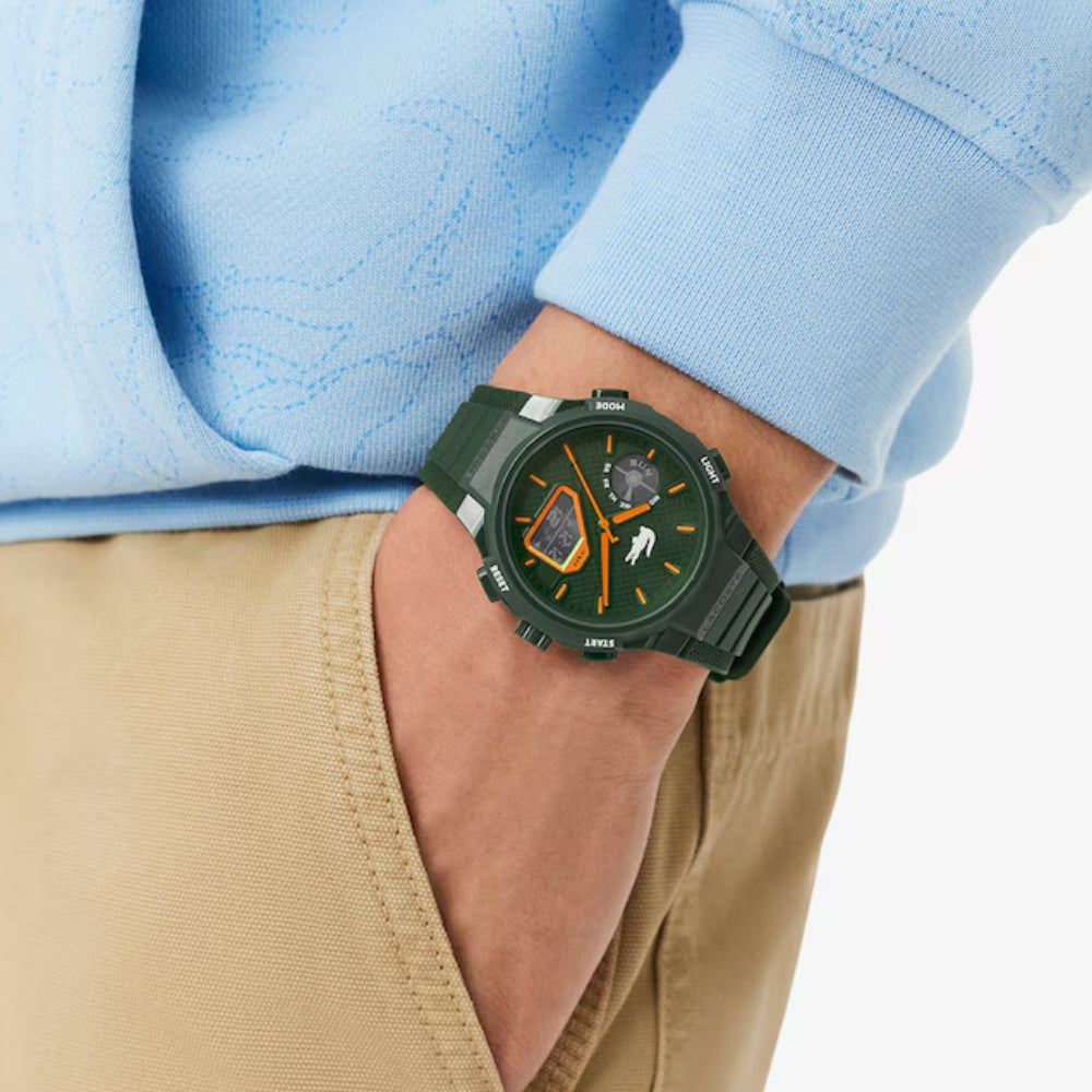 Lacoste LC33 Men's 45mm Ana-Digi Strap Watch