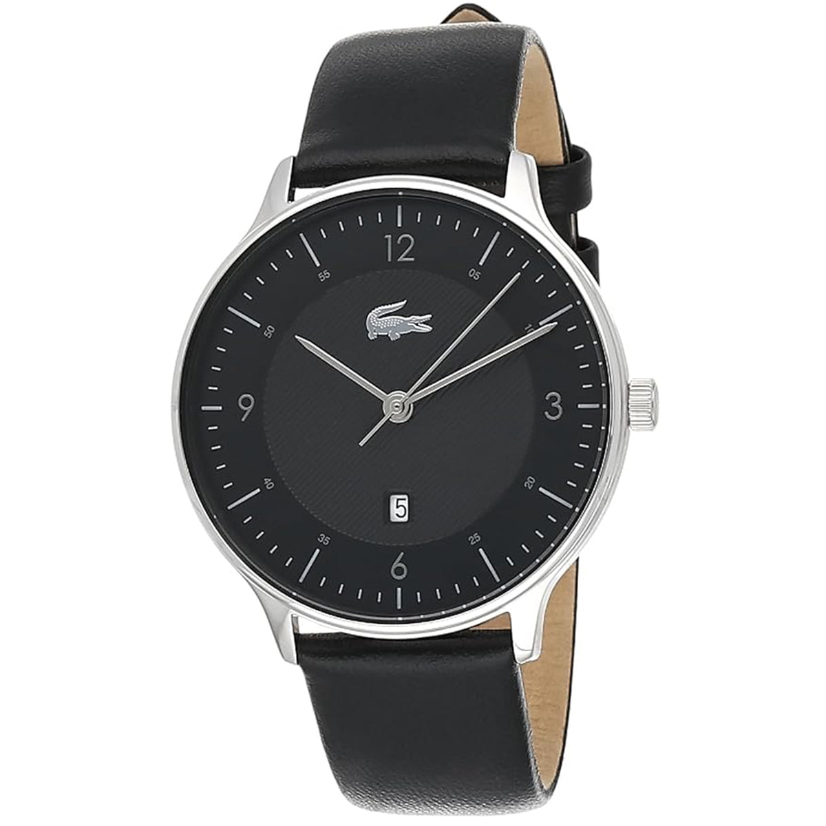 Reloj Lacoste Club para hombre con correa de cuarzo de 42 mm y brazalete negro - Negro