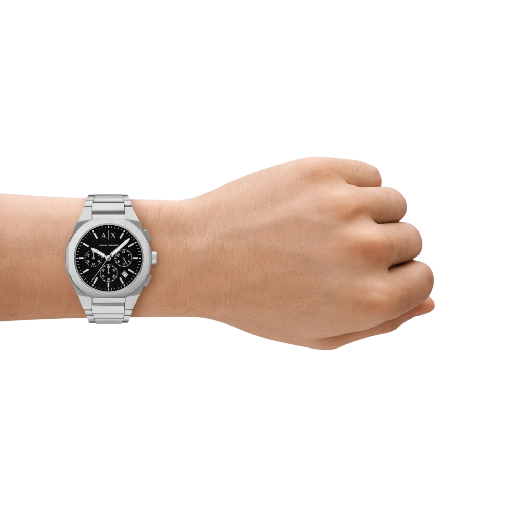 Armani Exchange Men's 42mm Bracelet Watch - Black Dial