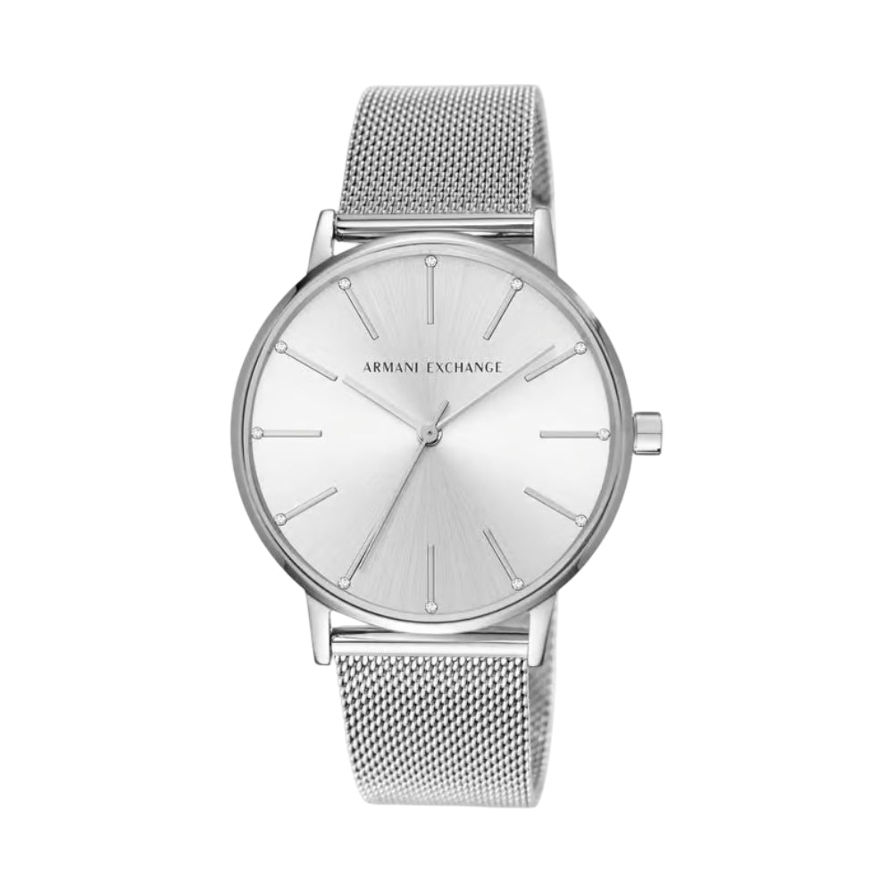 Armani Exchange Women's 36mm Bracelet Watch - Silver