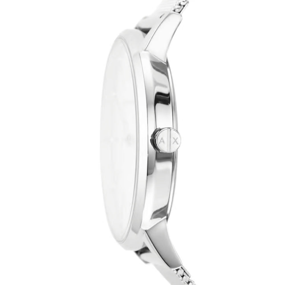Armani Exchange Women's 36mm Bracelet Watch - Silver