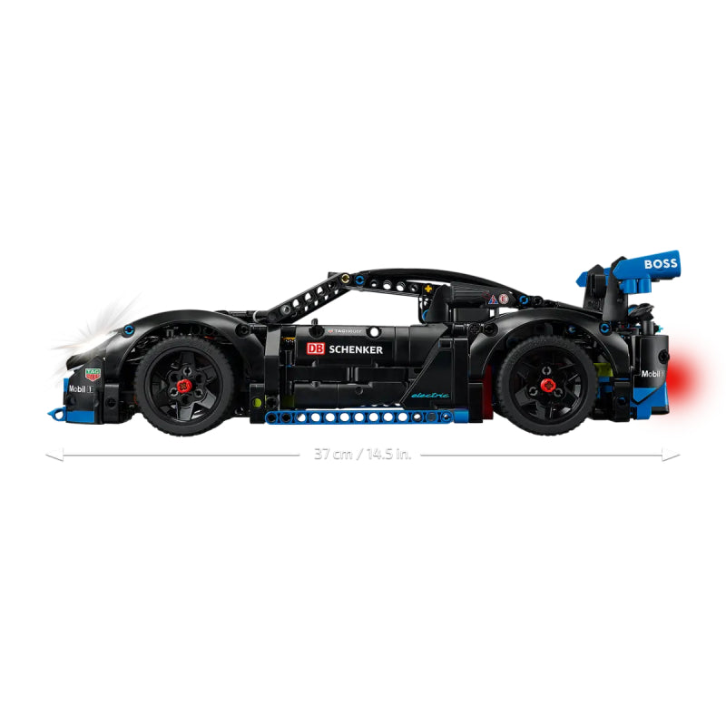 LEGO Technic Porsche GT4 e-Performance Race Car Building Toy (834-Pieces) - Black/Blue