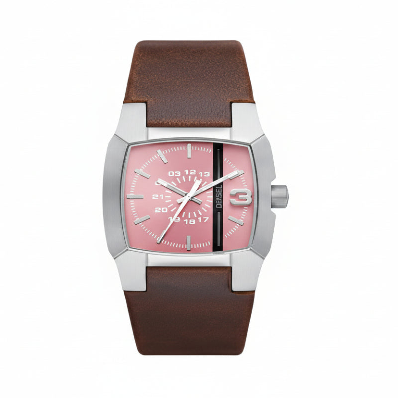 Reloj analógico Diesel Cliffhanger para hombre de 36 mm, color rosa