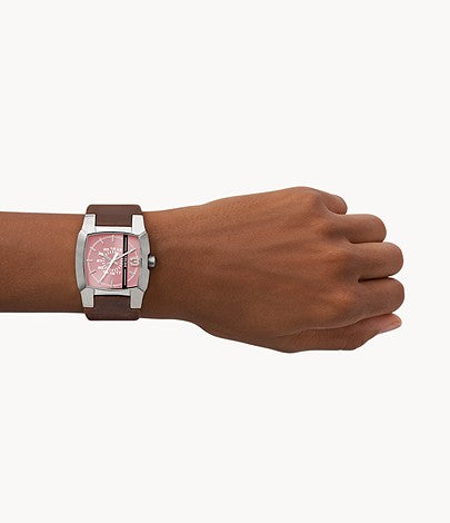 Reloj analógico Diesel Cliffhanger para hombre de 36 mm, color rosa
