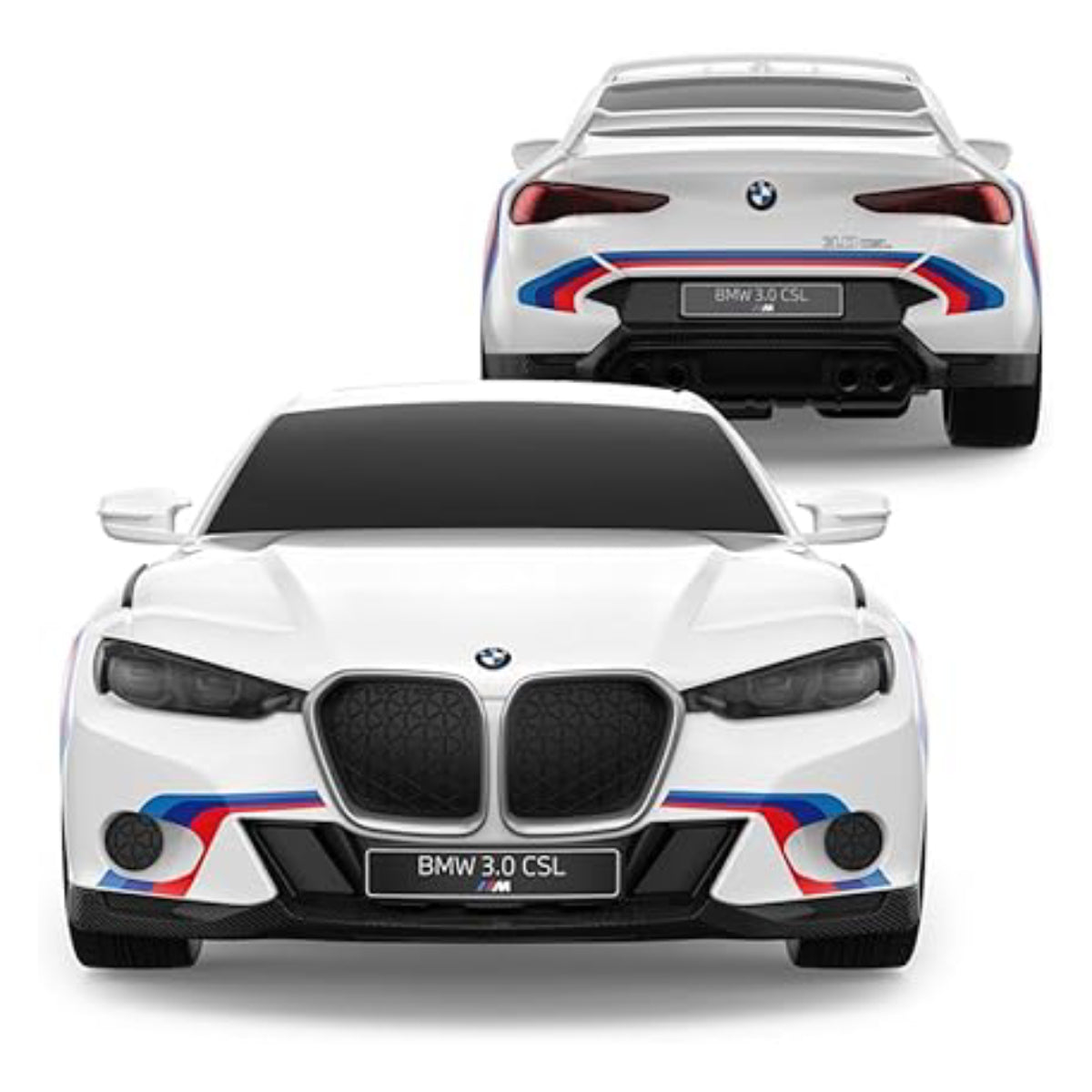 Rastar 1:24 BMW 3.0 CSL Remote Control Car - White