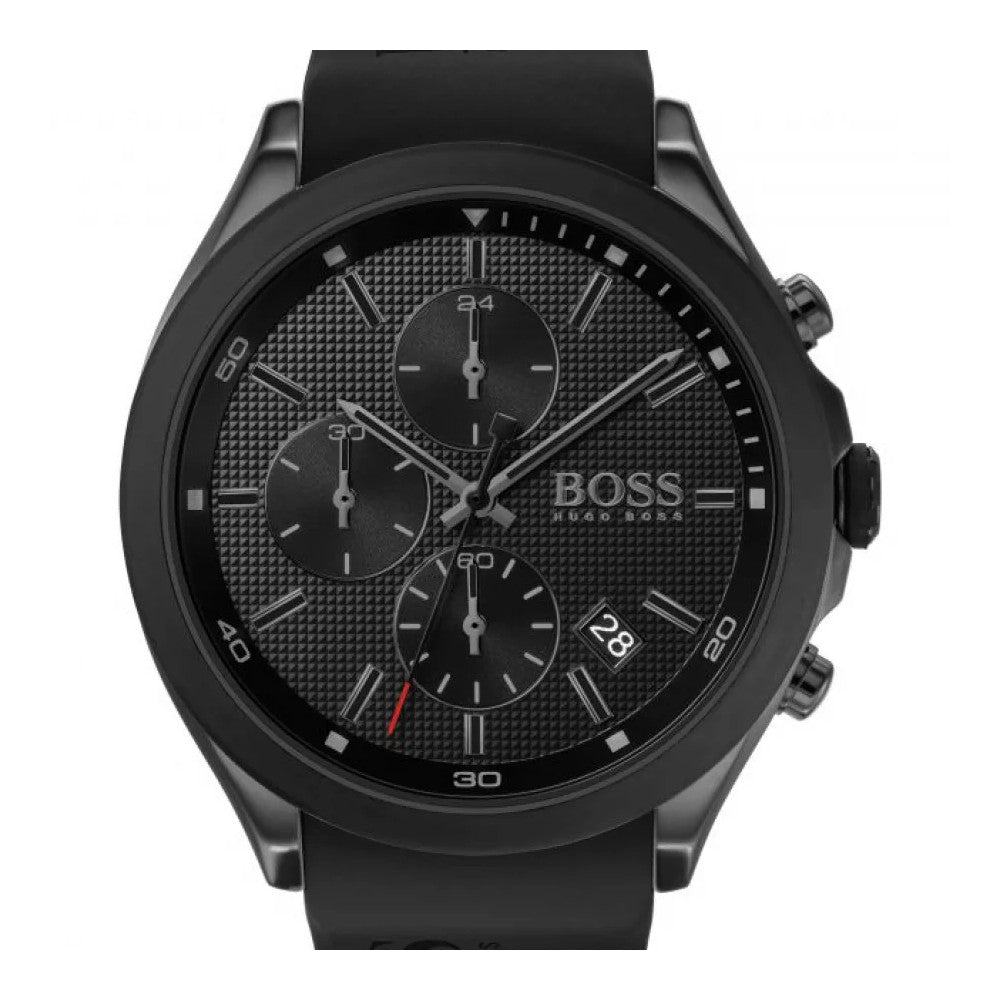 Hugo Boss Mens Velocity Watch - Black - Curacao