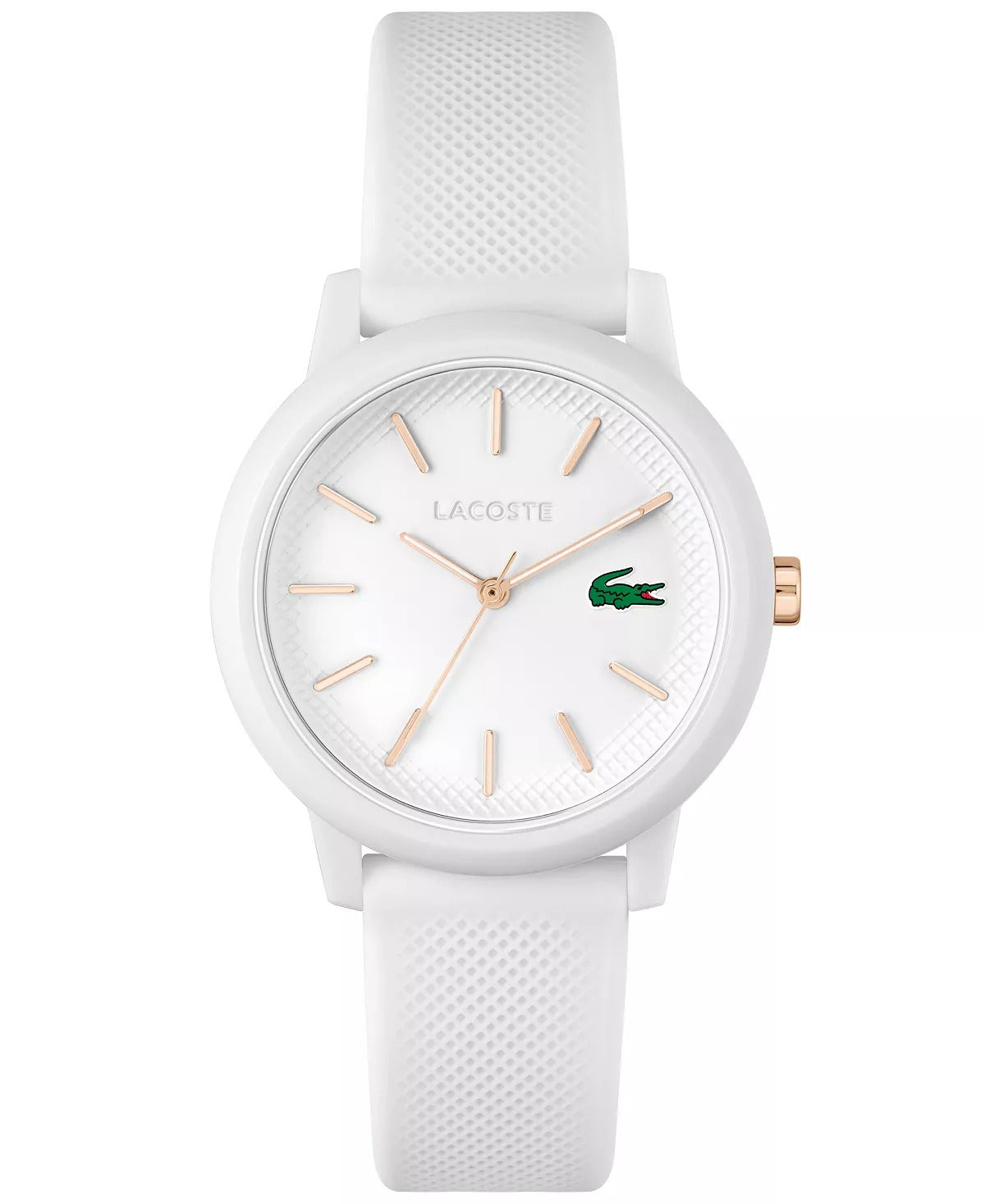 Lacoste 12.12 Women's 36mm Quartz Strap Watch - White