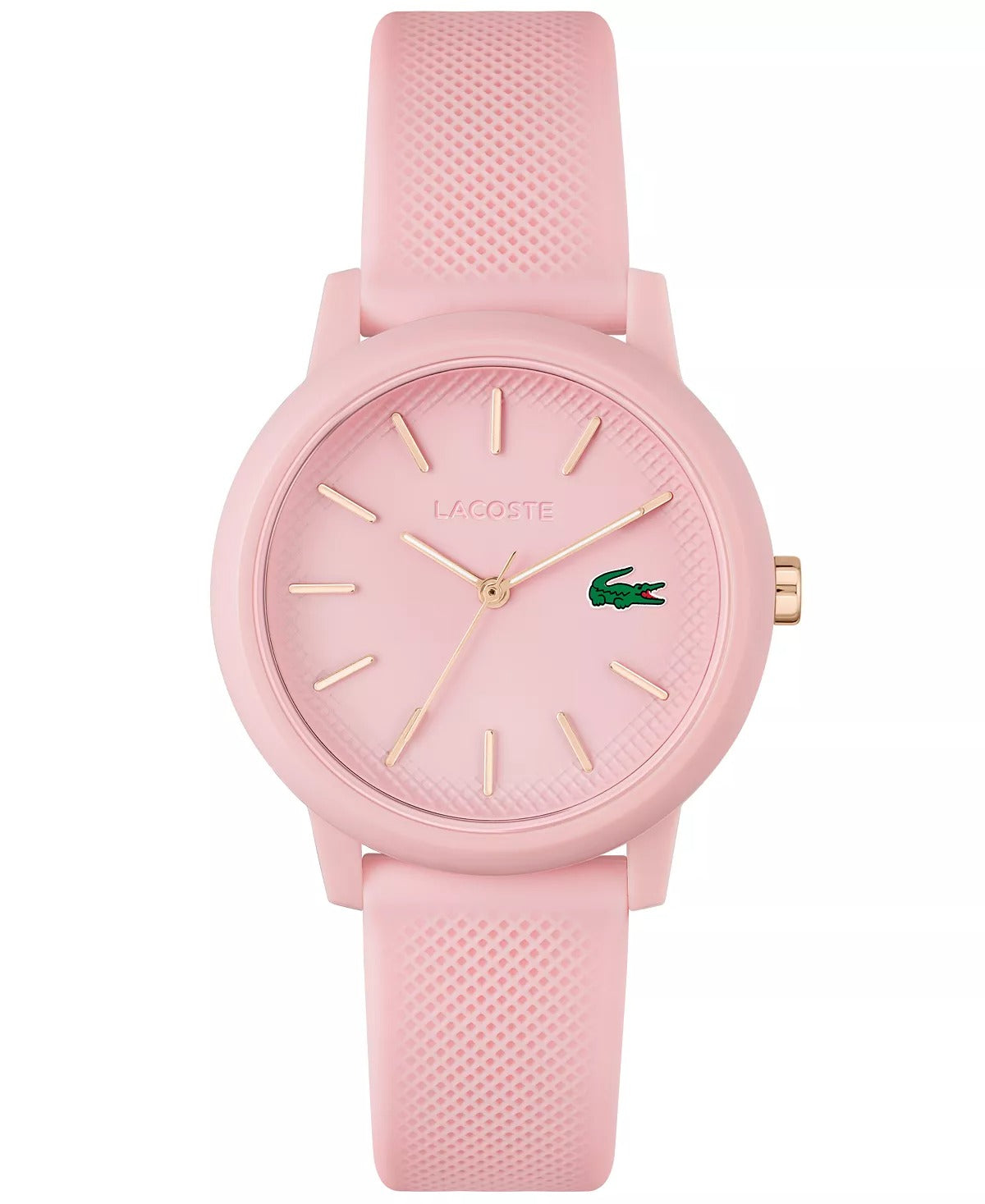 Reloj de pulsera para mujer Lacoste 12.12 36 mm con esfera en tono rosa