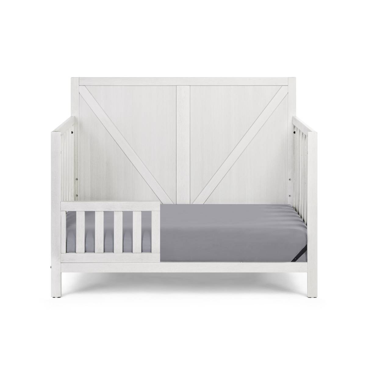 Suite Bebe Barnside 4-in-1 Convertible Crib - Washed Gray