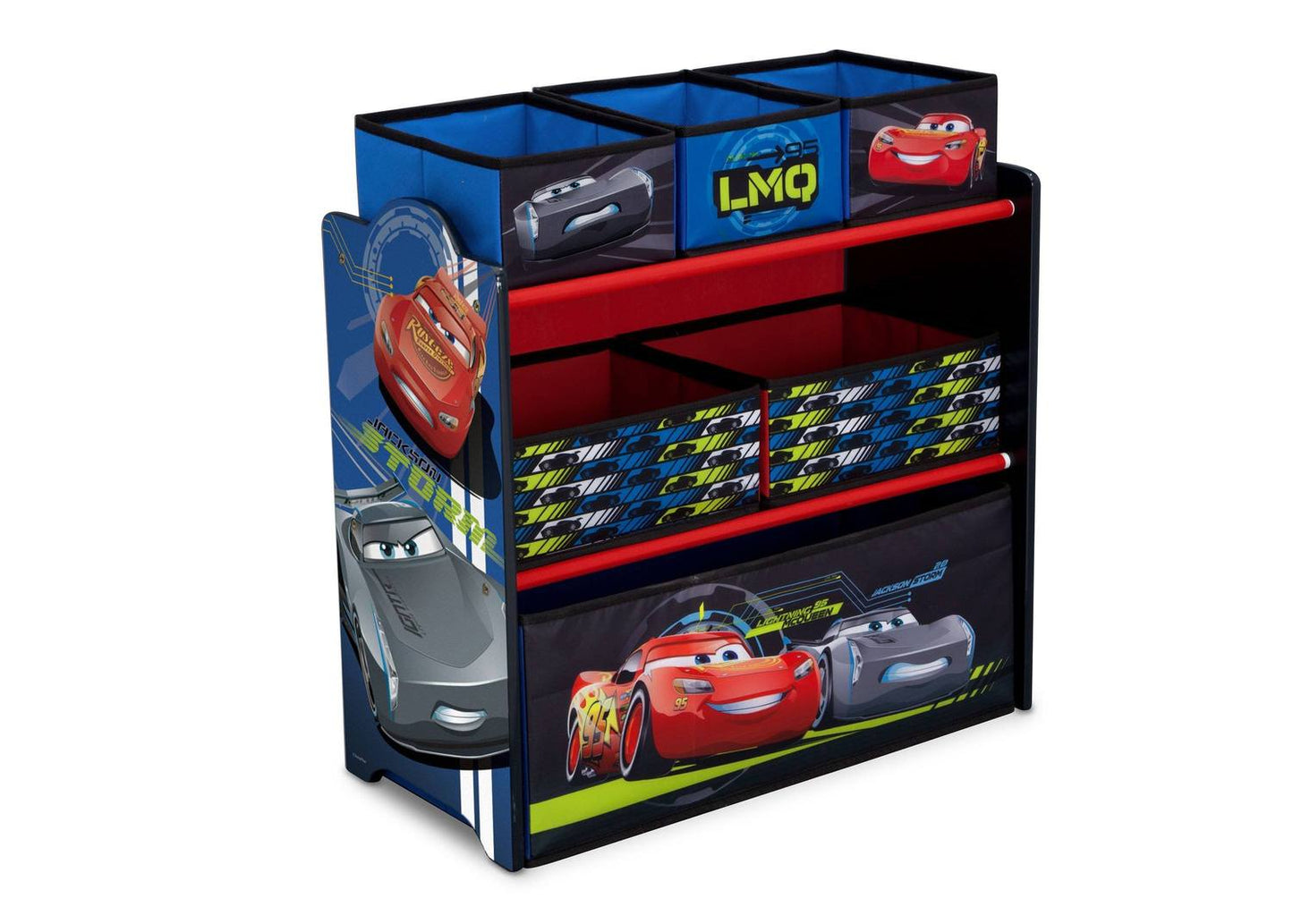 Cars Multi-Bin Toy Organizer