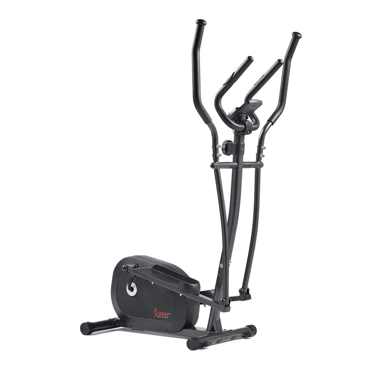 Sunny Health & Fitness SF-E905SMART Smart Compact Magnetic Elliptical - Black