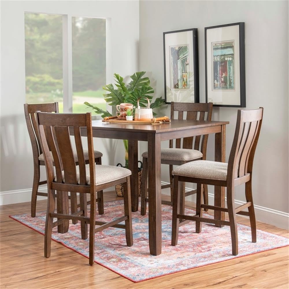 Landry 5 Piece Counter Height Set