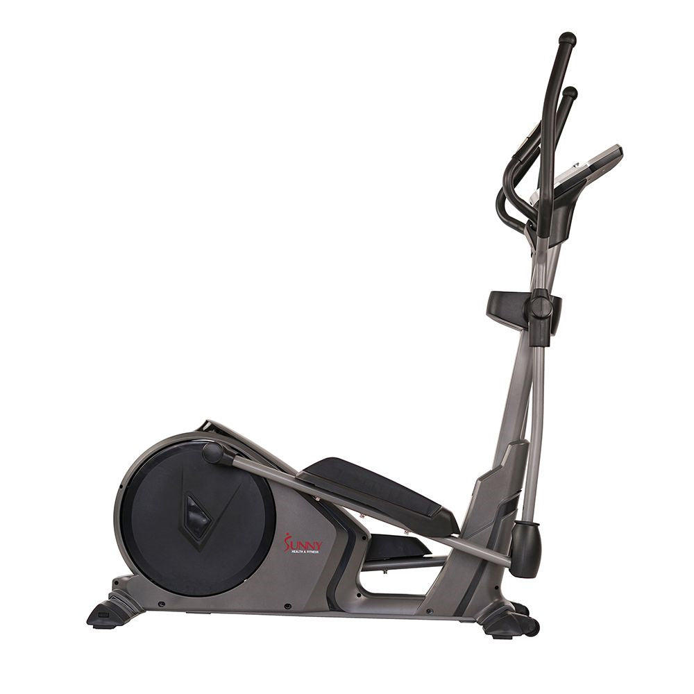Sunny Magnetic Elliptical Cross Trainer Machine with Pulse Sensors and Device Holder - Curacao