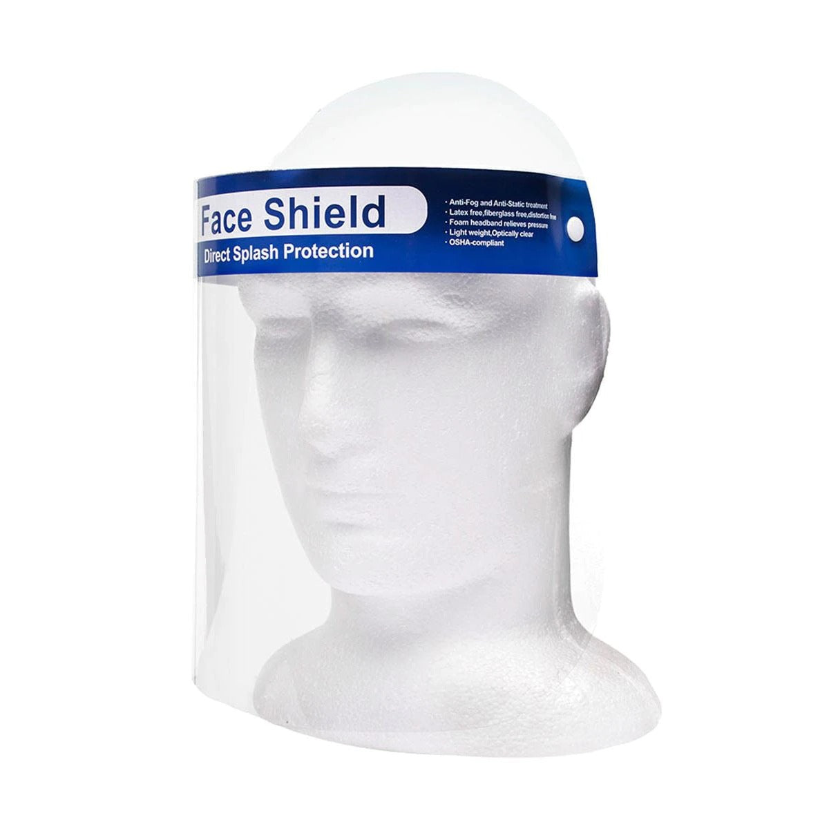 Medical Face Shield Direct Splash Protection - Curacao