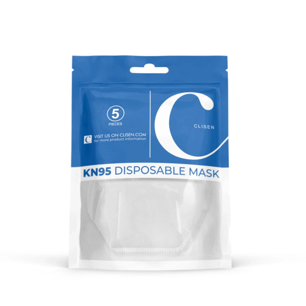 Clisen KN95 Disposable Mask (5-Piece) - Curacao
