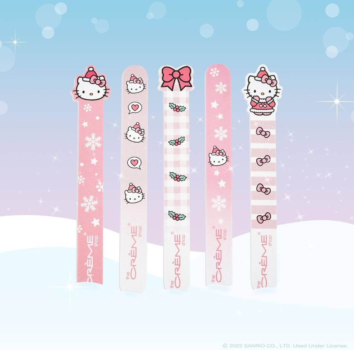 The Crème Shop Hello Kitty Nail Files (Set of 5)