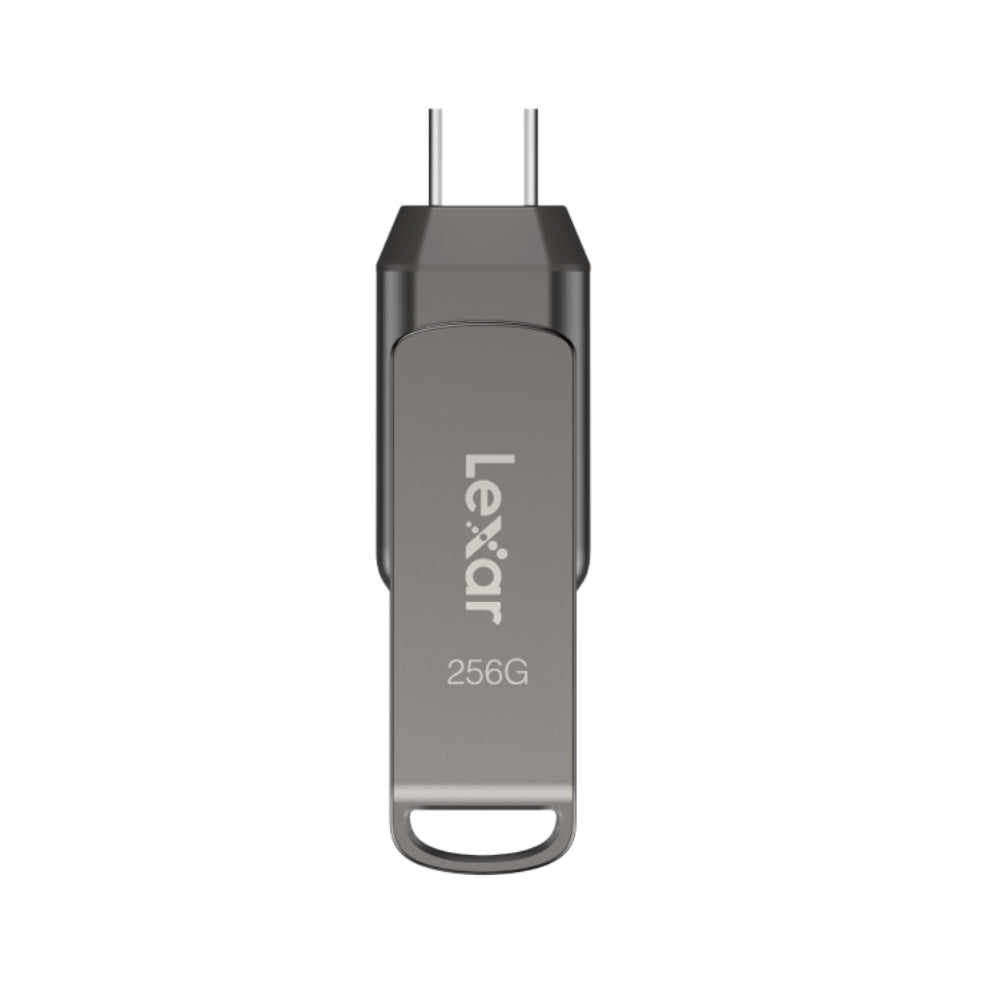 Lexar LJDD400 256GB JumpDrive D400 USB 3.2 Gen 1 Type-C Dual Drive - Gray