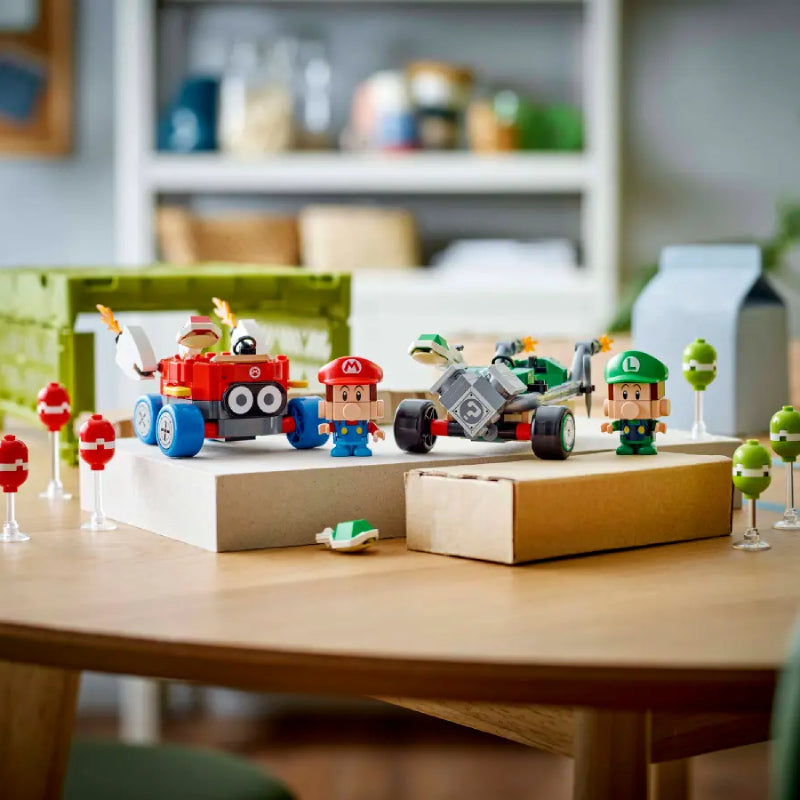 LEGO Mario Kart Baby Mario and Baby Luigi Toy Set (321-Piece)